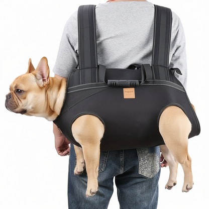 Multifunctional French Bulldog Backpack – Comfortable Outdoor Travel Carrier Bag