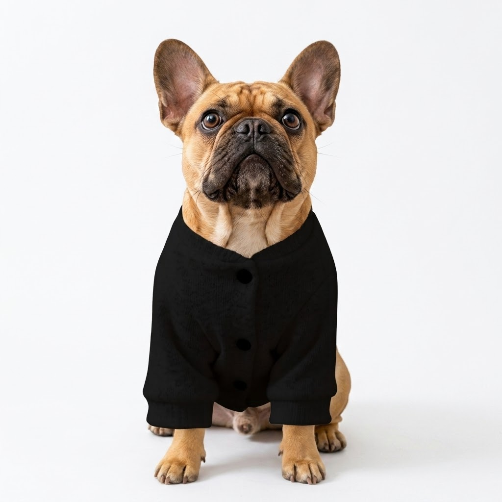Teka - Frenchie Cardigan Sweatshirt