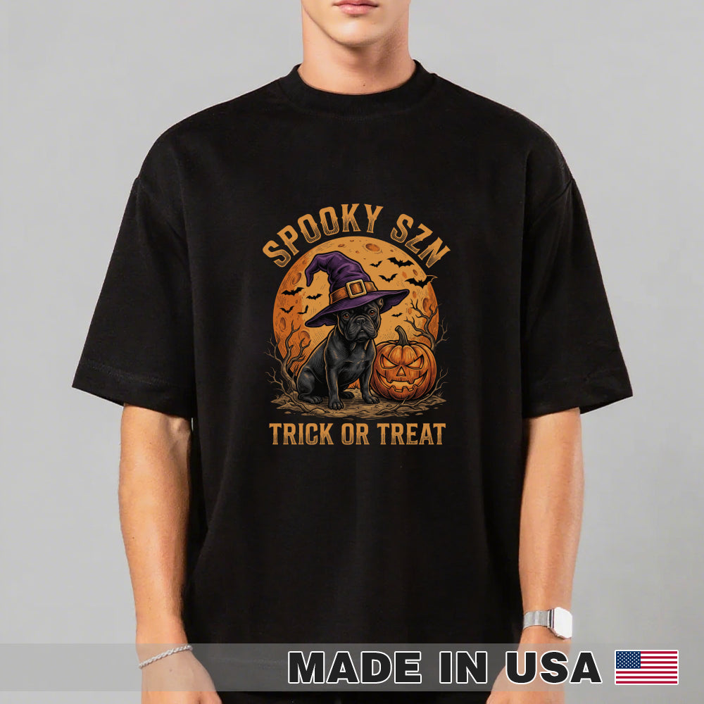 SPOOKY FRENCHIE Halloween - Unisex T-Shirt