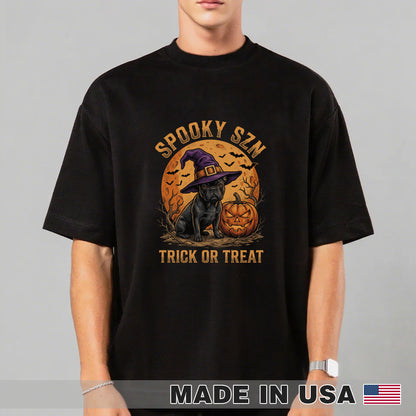 SPOOKY FRENCHIE Halloween - Unisex T-Shirt