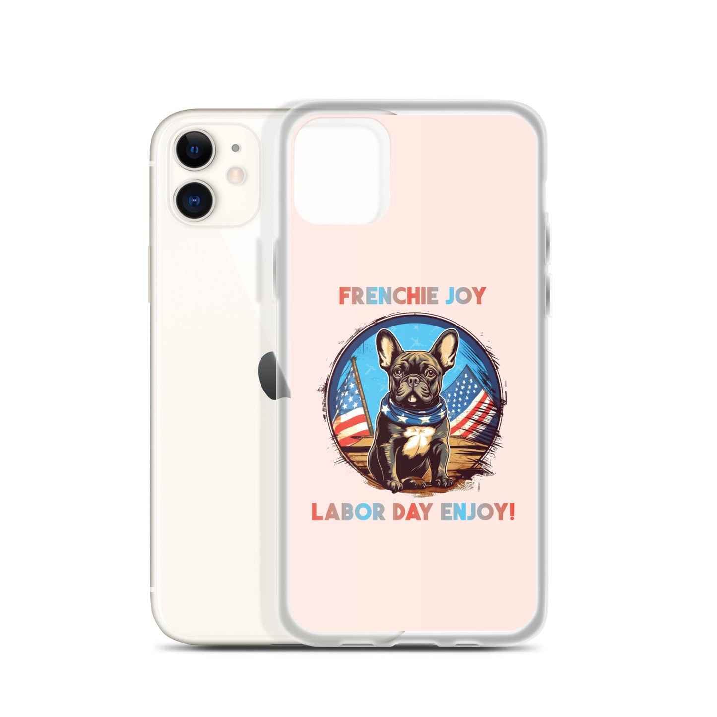 Frenchie Joy - Clear Case for iPhone®