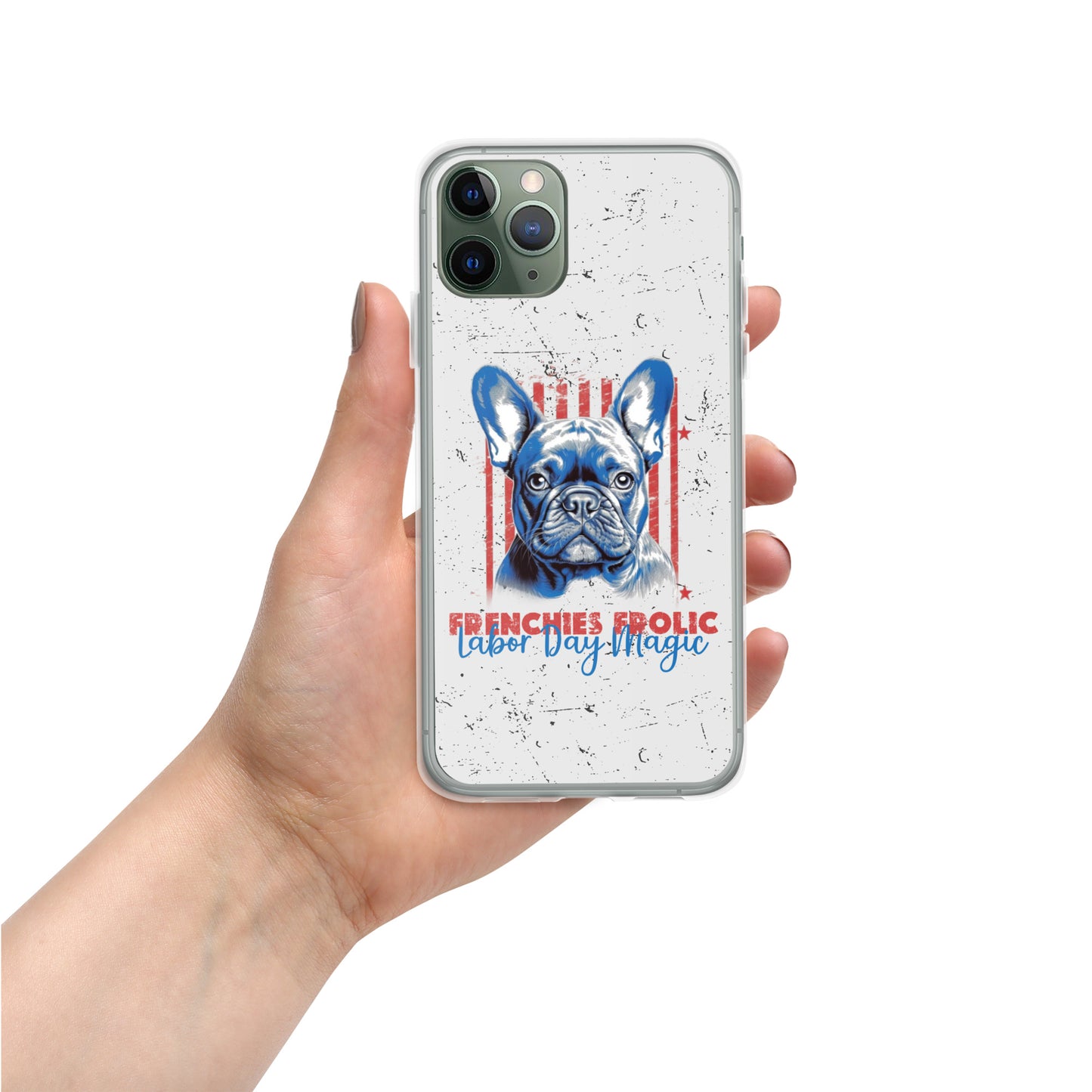 Labor Day with my Fenchie - Clear Case for iPhone®