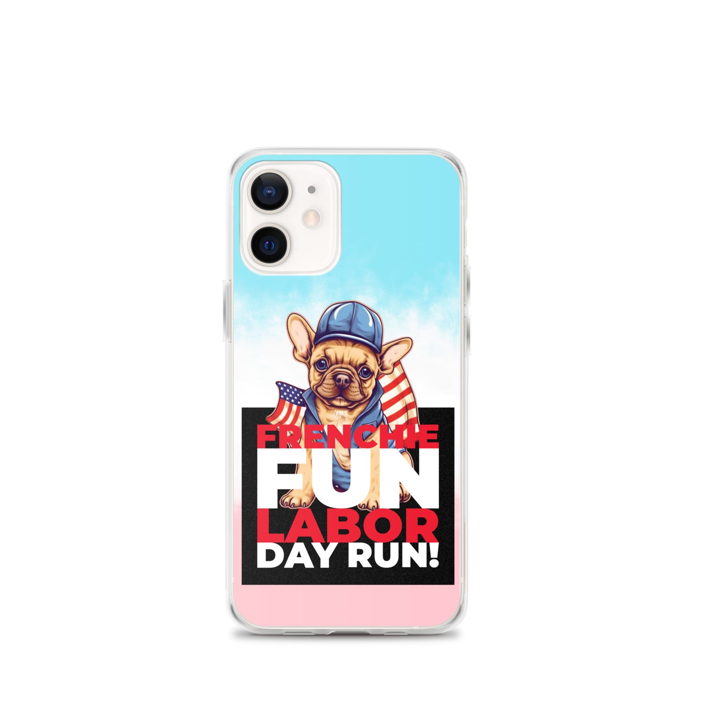 Frenchie Fun - Clear Case for iPhone®
