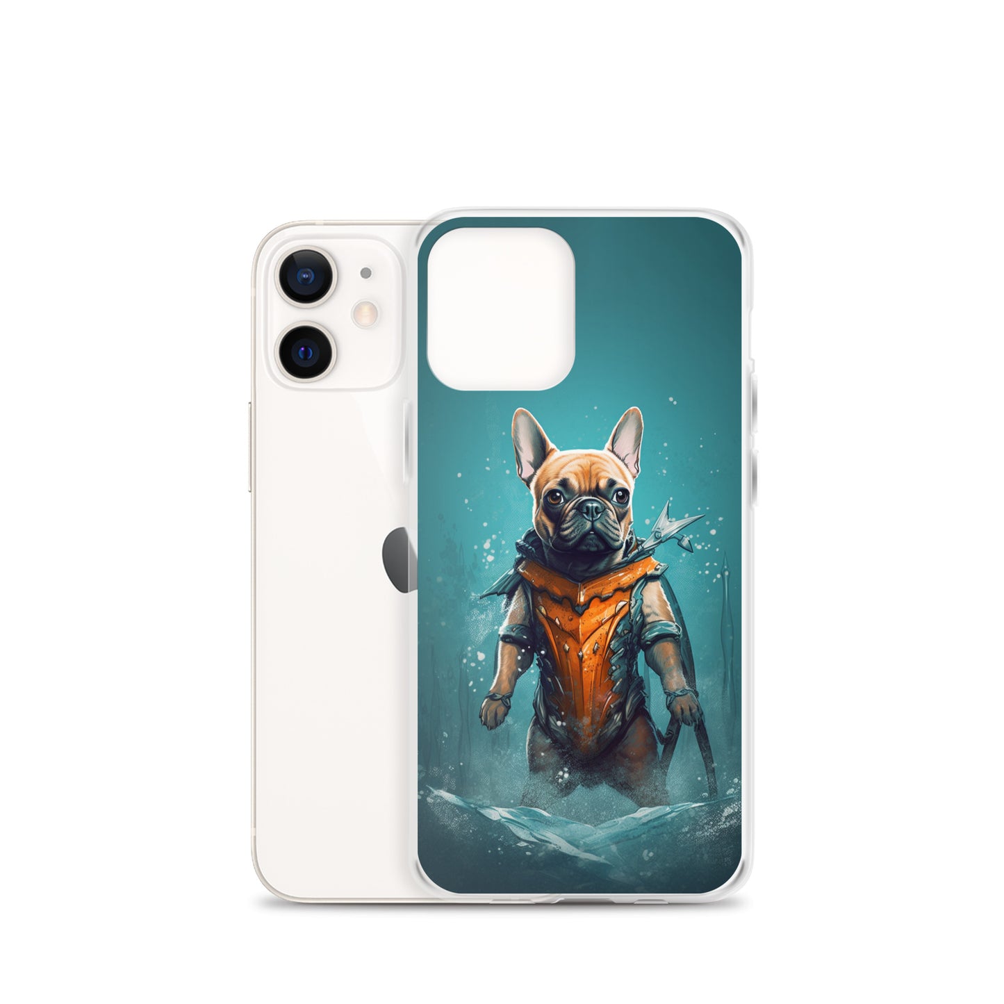 Frenchie Chic iPhone Case - Providing Elegant Protection with a Canine Twist