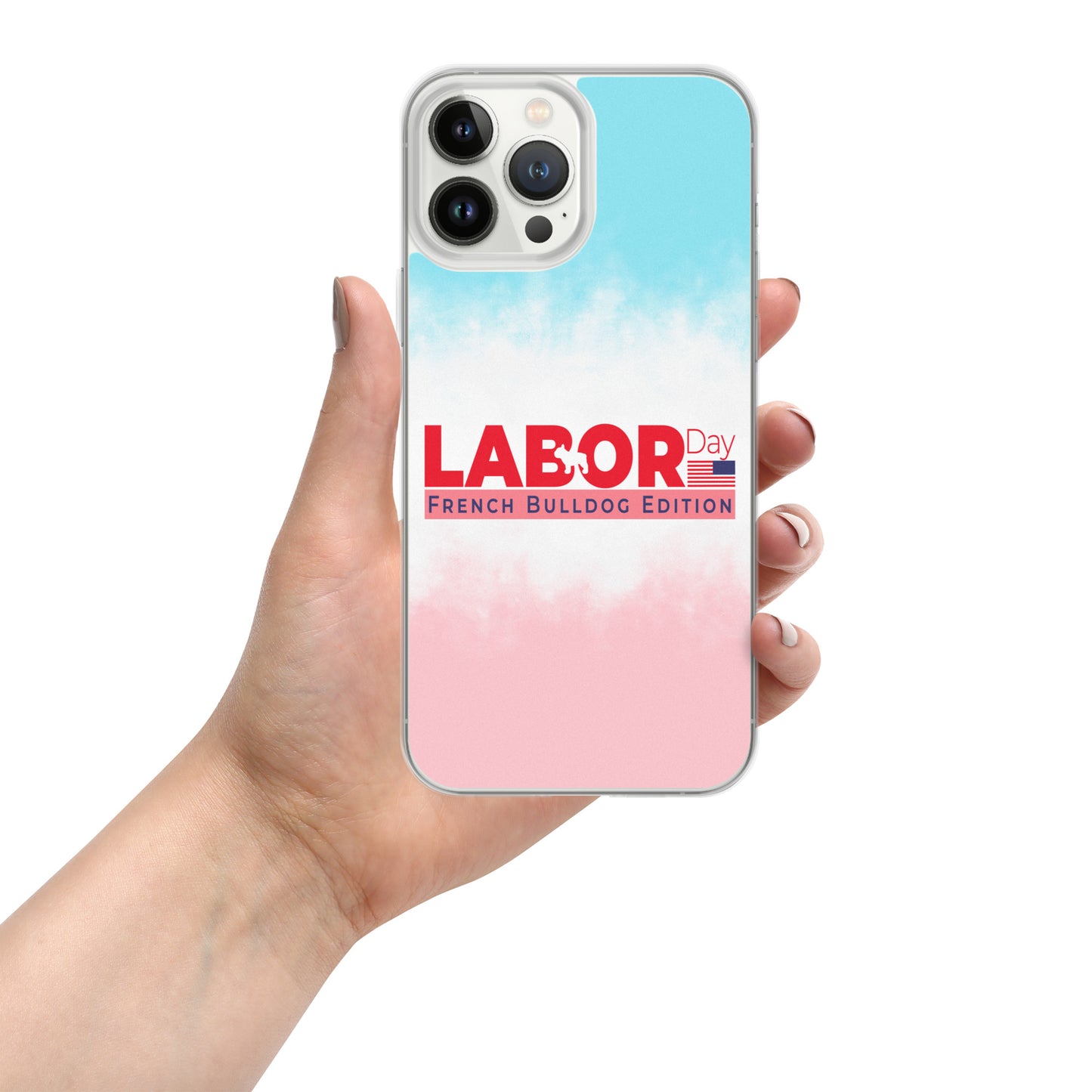 Frenchie Edition - Clear Case for iPhone®