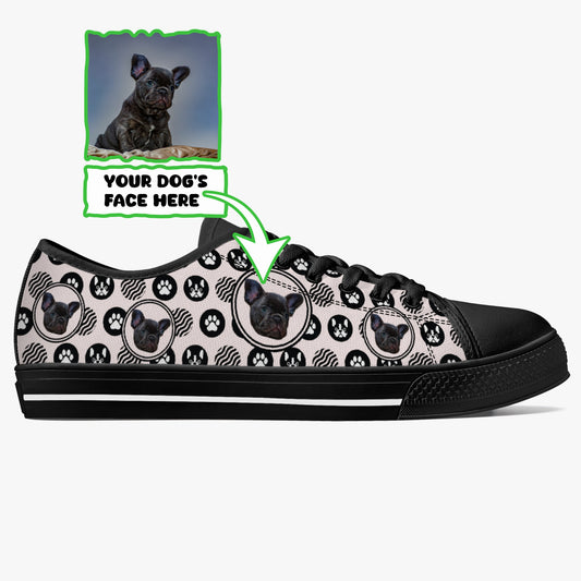 Nate - Personalized Classic Low-Top Canvas Shoes