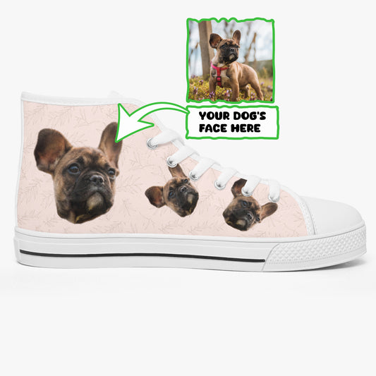 Phoebe - Personalized Classic High-Top Canvas Shoes