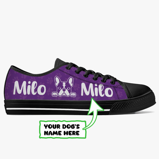 Miller - Personalized Classic Low-Top Canvas Shoes