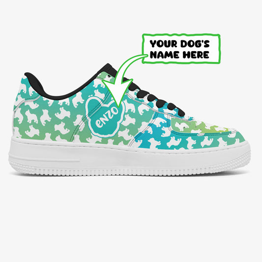 Oreo - Personalized Low-Top Leather Sneakers