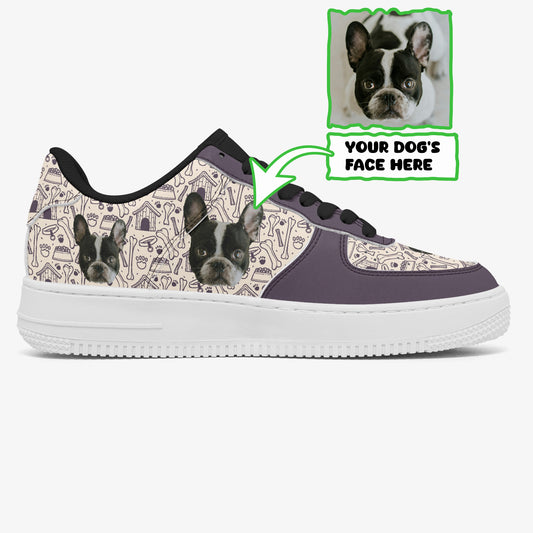 Juelz  - Personalized Low-Top Leather Sneakers