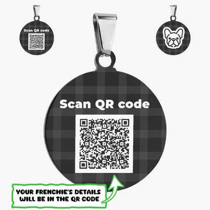 Margot - Custom Double-Sided French Bulldog Tag