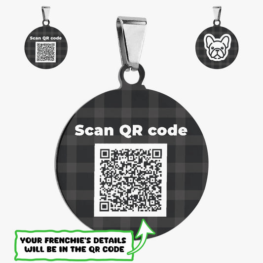 Margot - Custom Double-Sided French Bulldog Tag