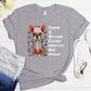 French Bulldog Skeleton Tee - Unisex T-Shirt