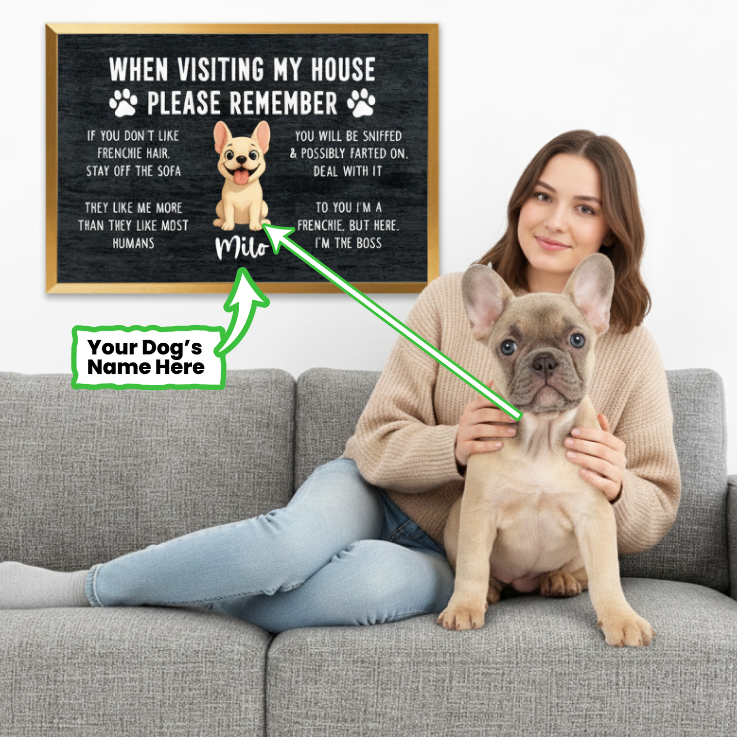 Ferocious - Personalized Framed Poster • Wall Decoration