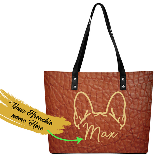 Elegancia francesa - Bolso de cuero personalizado para mujer