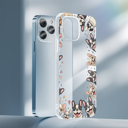 Gracie - Clear Silicone Phone Case for iPhone, Samsung & Google Pixel