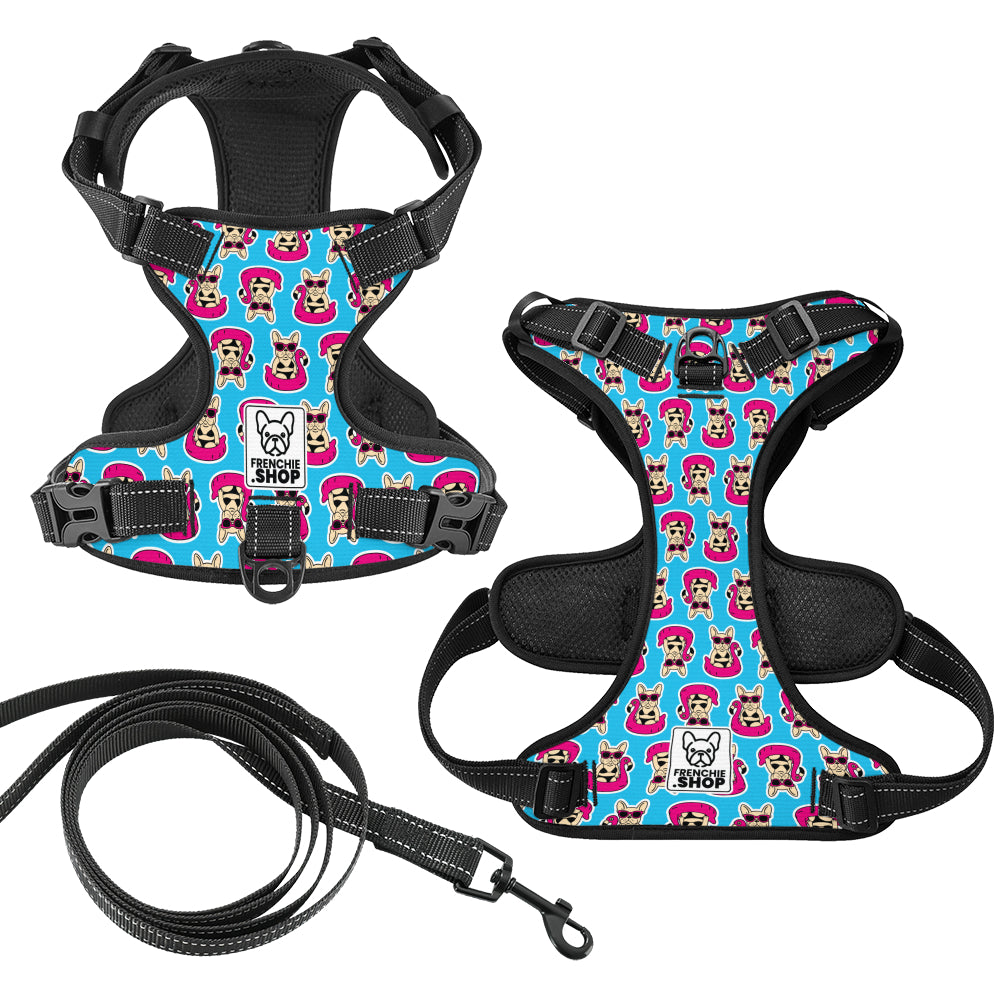 Papillon -  No-Pull French Bulldog Dog Harness