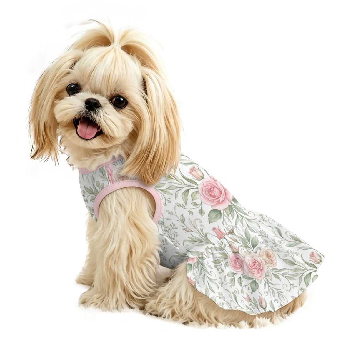 Pet Ruffle Dress(All-Over Printing)