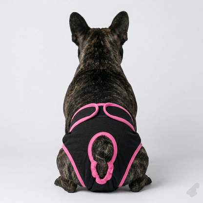 Adjustable French Bulldog Shorts Diaper