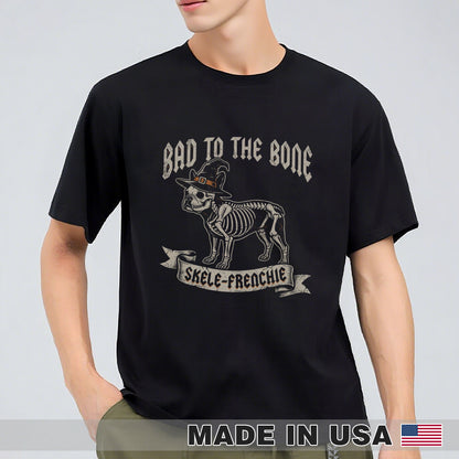 SKELE-FRENCHIE Halloween - Unisex T-Shirt