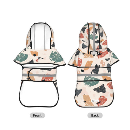Rocky  - Reflective Frenchie Poncho