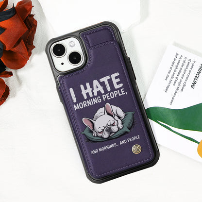 Bruno - Leather Wallet Case for for iPhone & Samsung