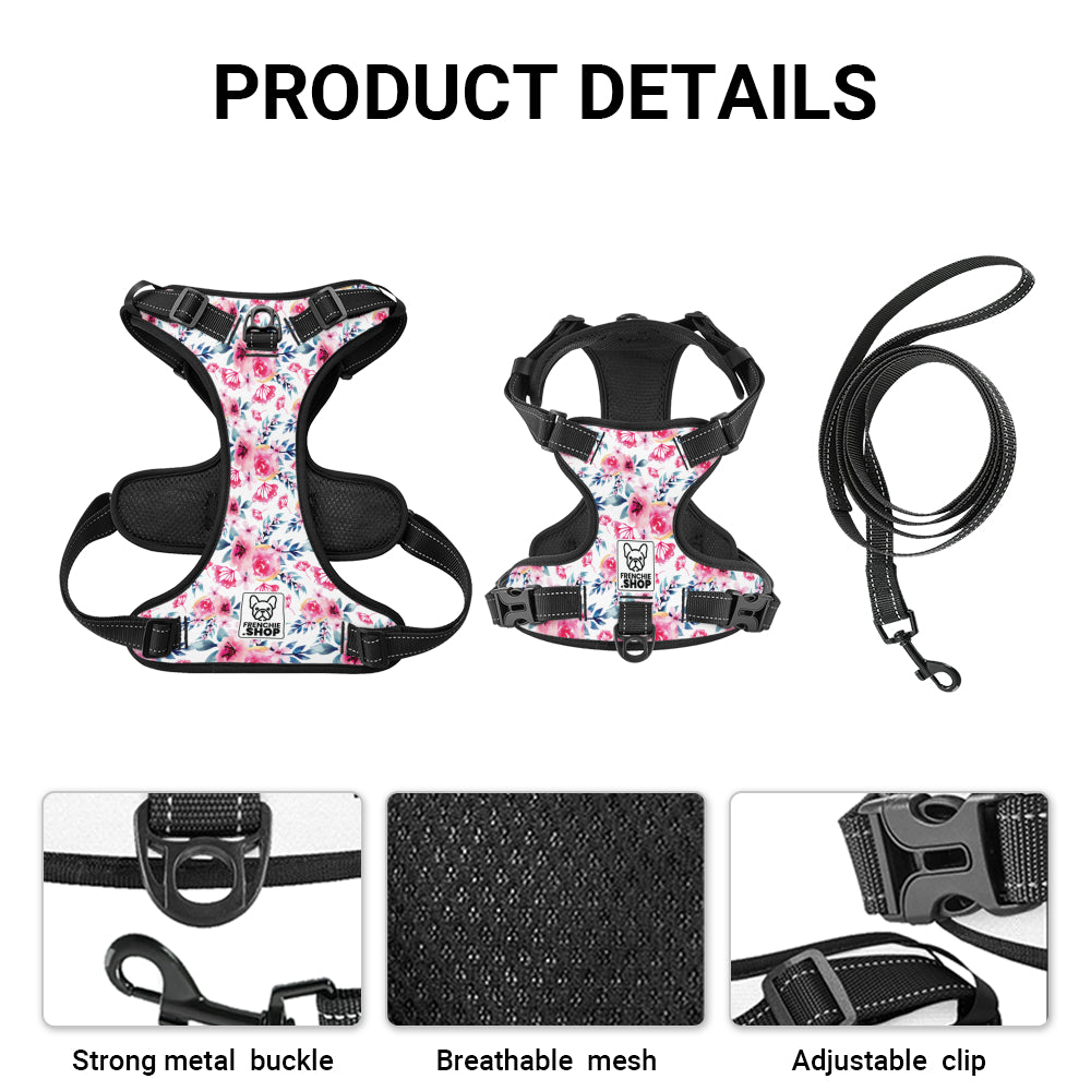 Zinnia -  No-Pull French Bulldog Dog Harness