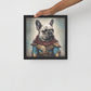 French Bulldog Framed Poster - Art Print for Frenchie Lovers