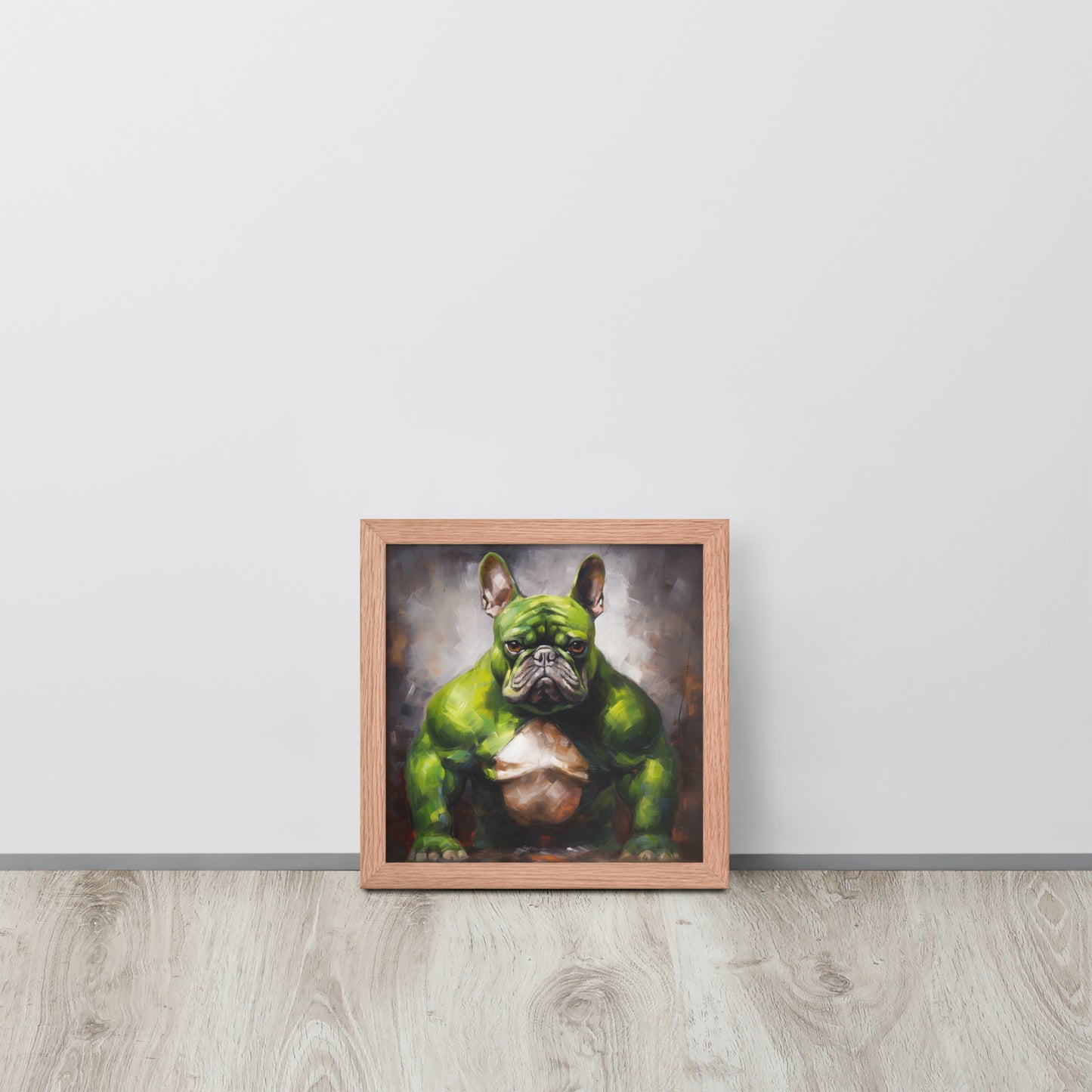 French Bulldog Art Print - Contemporary Framed Poster