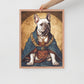 Artful Frenchie Framed Poster - Distinctive Canine Wall Art