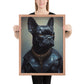 Exquisite Frenchie Framed Poster - Timeless Canine Wall Art
