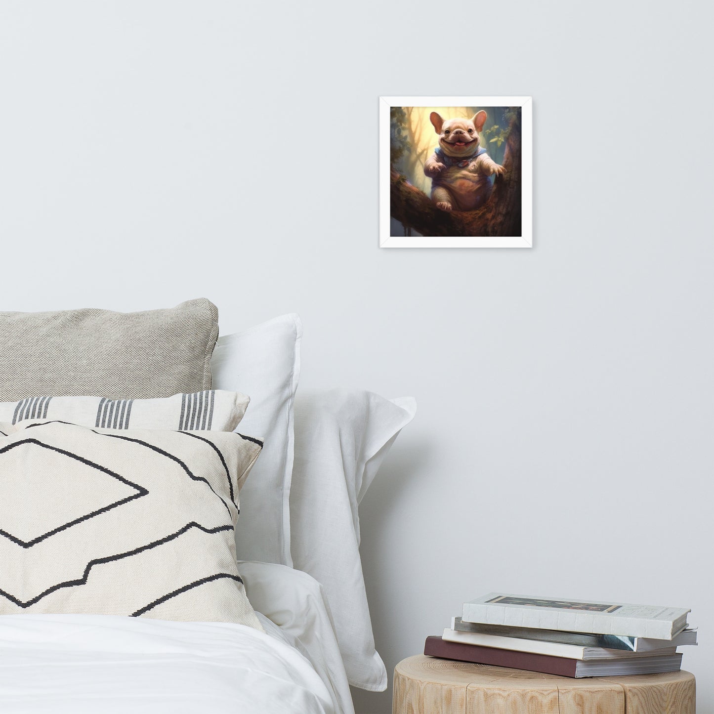 Koala Frenchie Framed Poster - An Adorable and Artistic Choice for Pet Lovers and Koala Admirers