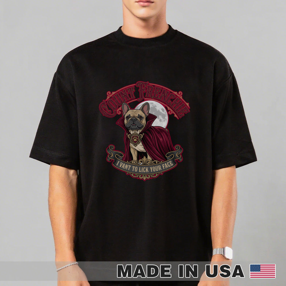 COUNT-FRENCHIE Halloween - Unisex T-Shirt