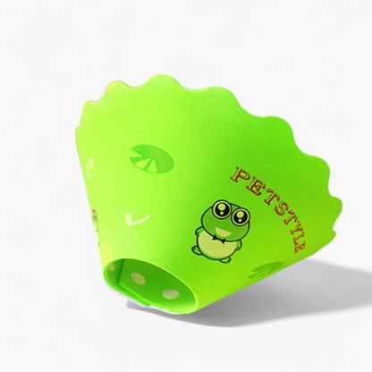 Blossy Frenchie Sunflower Collar – Soft Anti-Lick Anti-Bite Headgear