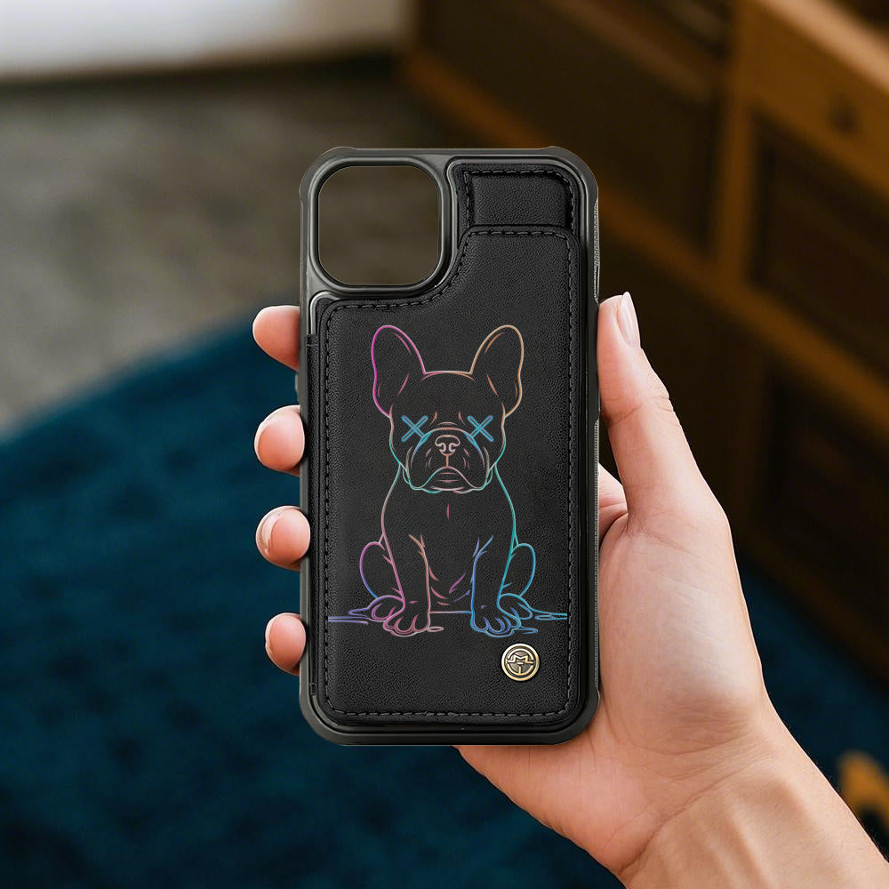 Joey - Leather Wallet Case for for iPhone & Samsung