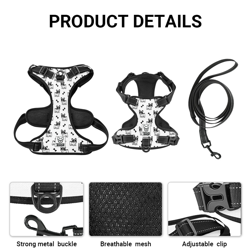 George -  No-Pull French Bulldog Dog Harness