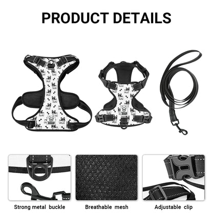 George -  No-Pull French Bulldog Dog Harness