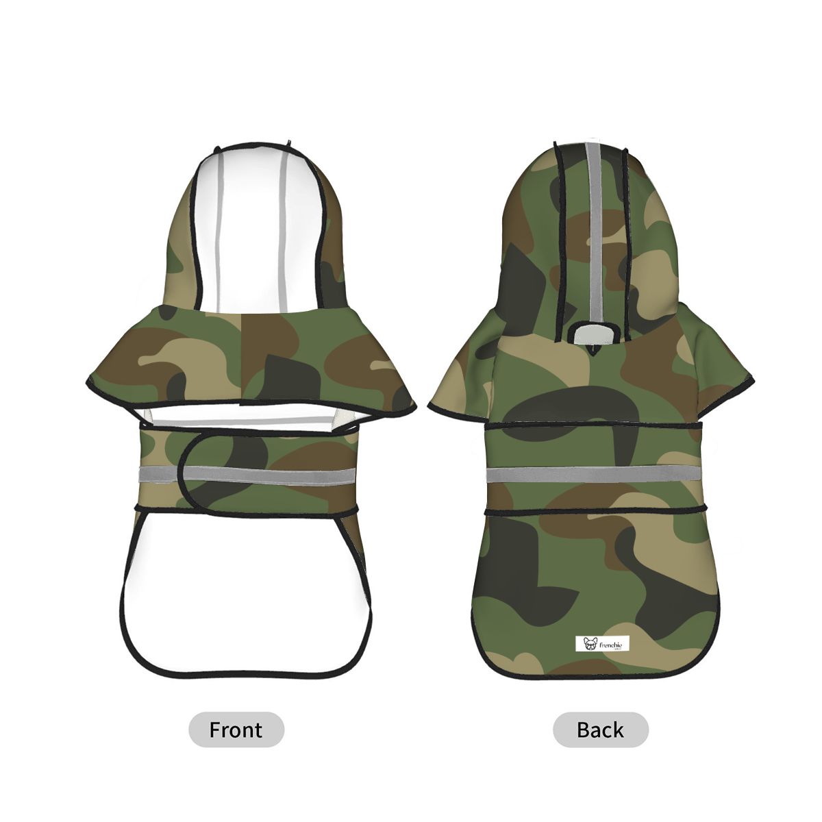 Rex - Reflective Frenchie Poncho