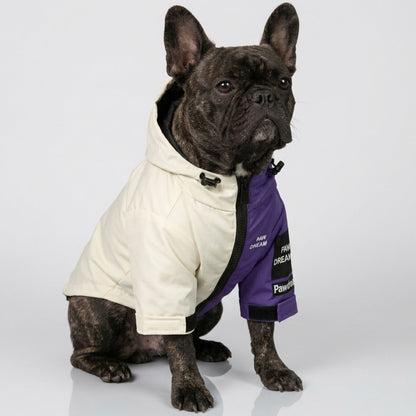 StormPaw Frenchie Windproof Raincoat  – Premium Hooded Dog Jacket