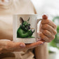 Elegant Frenchie-Themed Ceramic Coffee Mug