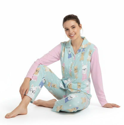 Harely - Matching Pajama Set for Frenchie Lovers