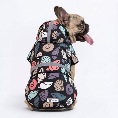 Olive - Reflective Frenchie Poncho