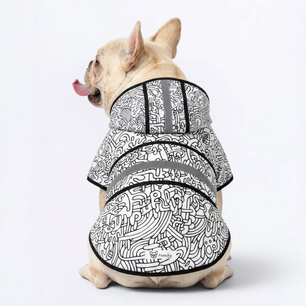 Lola - Reflective Frenchie Poncho