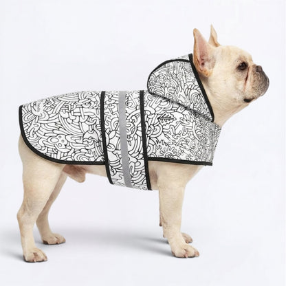 Lola - Reflective Frenchie Poncho