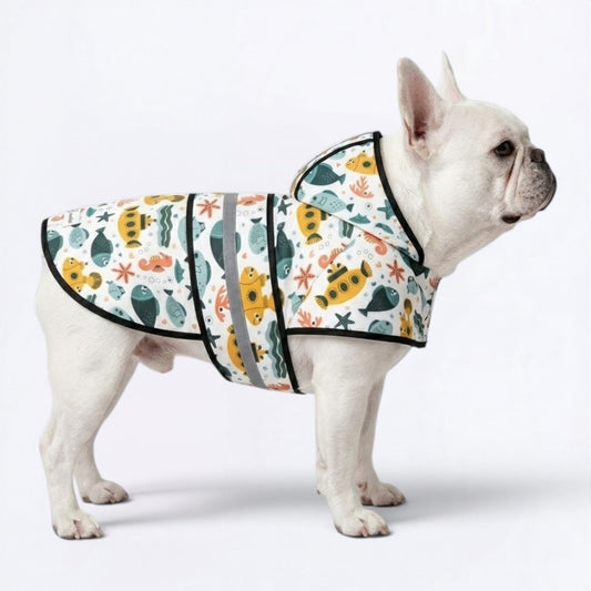 Ruby - Reflective Frenchie Poncho