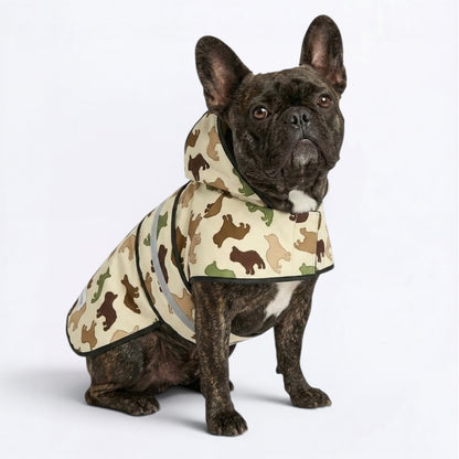 Max - Reflective Frenchie Poncho