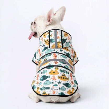 Ruby - Reflective Frenchie Poncho