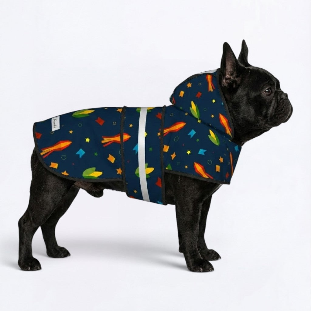 HONEY - Reflective Frenchie Poncho