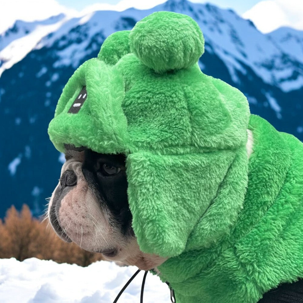 frenchie winter warm hat