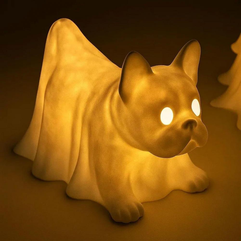ghost light french bulldog